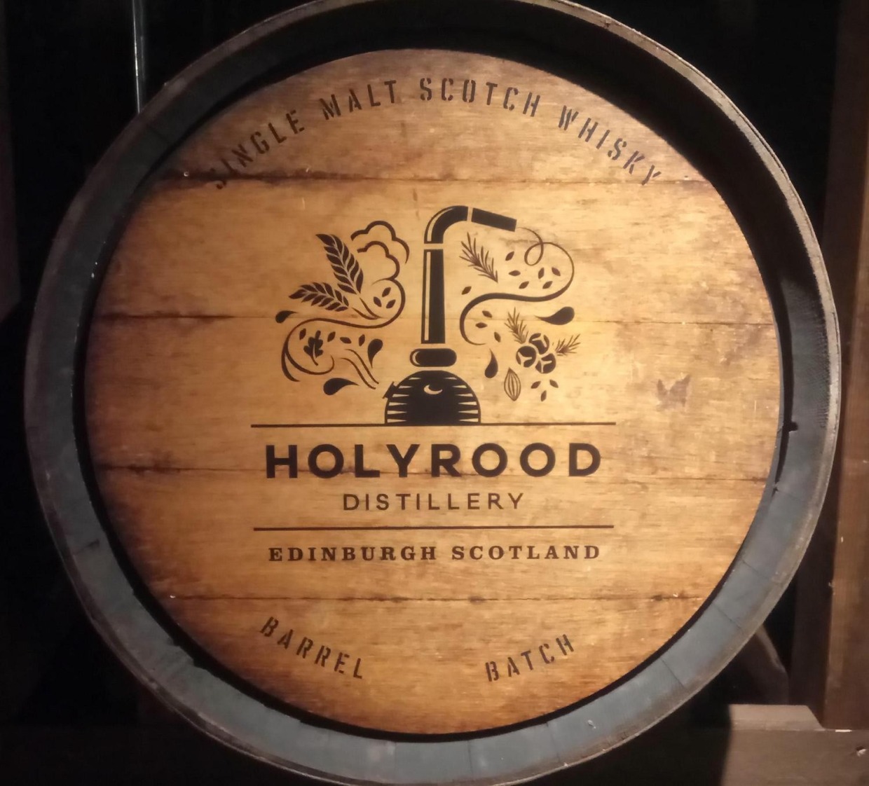 ホリールード 0年 Sherry Hogshead Cask No.BW2092