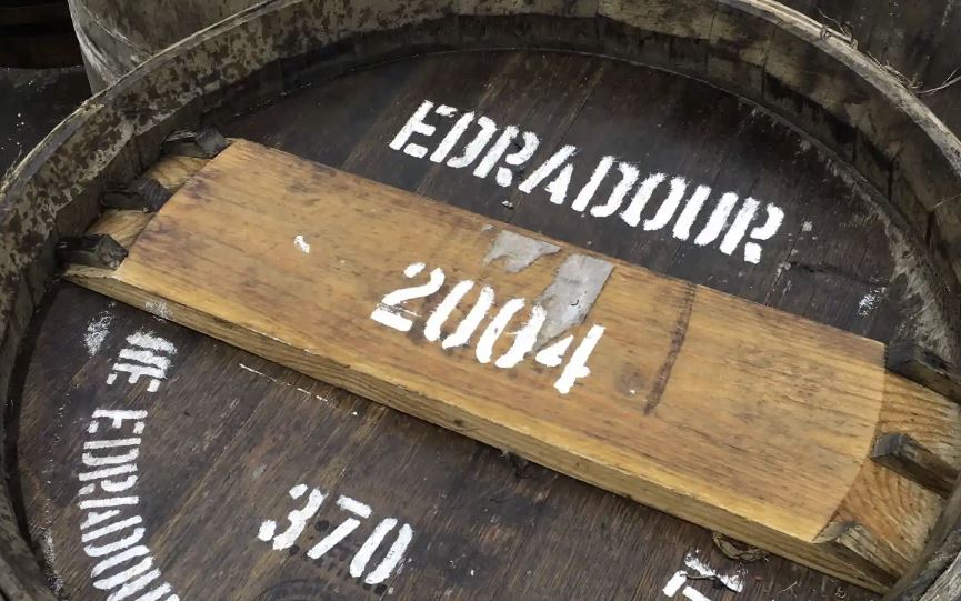 エドラダワー 36年 Refill Bourbon Hoghead Cask No.BW1601