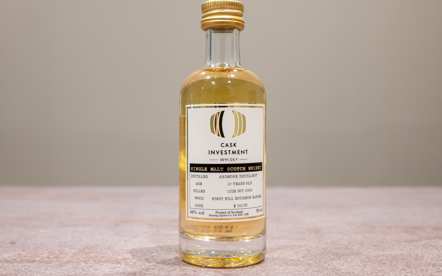 Whisky Cask Ownership オリジナルボトル（アードモア 12年